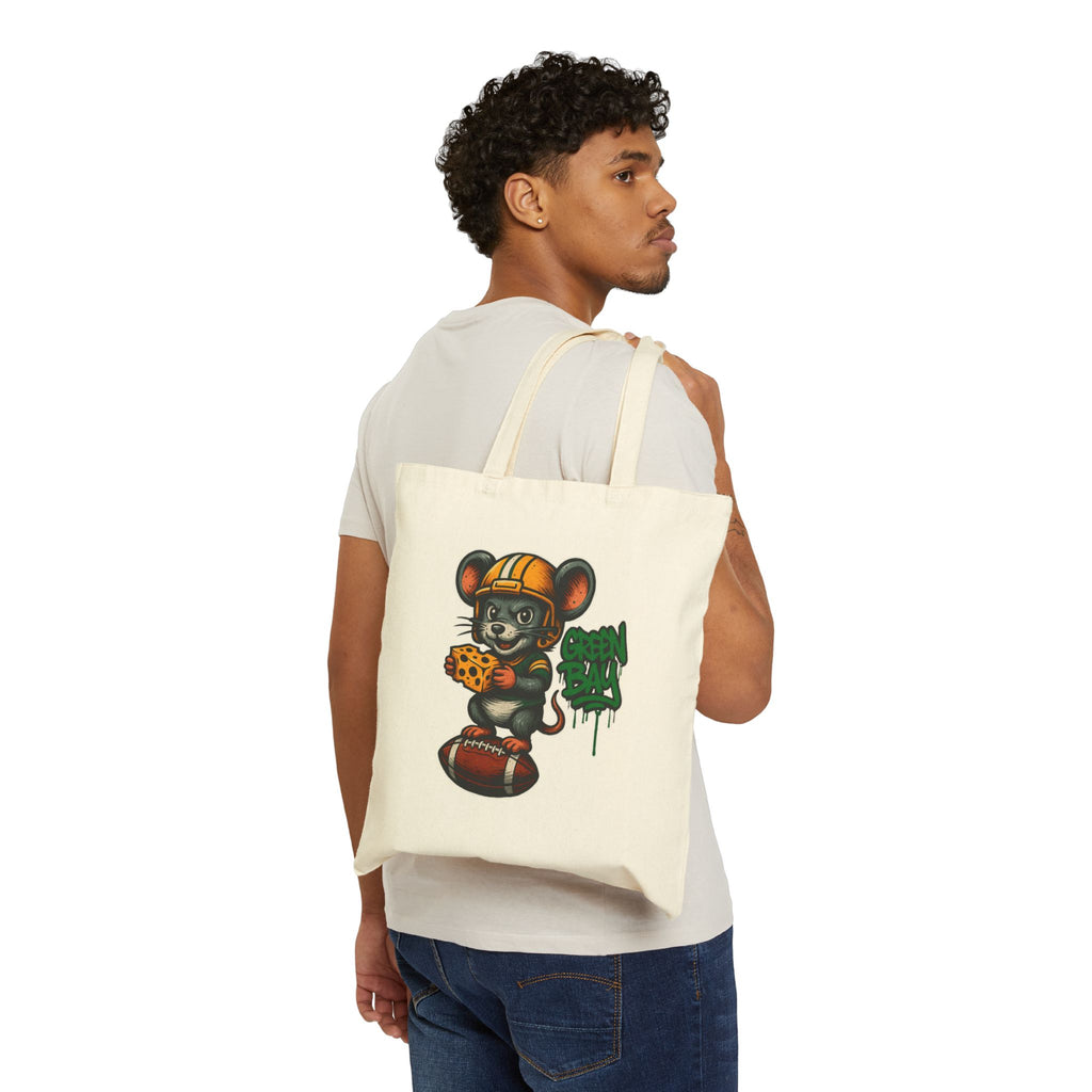 Green Bay Packers Tote Bag — Cute Sports Canvas Tote for Fans