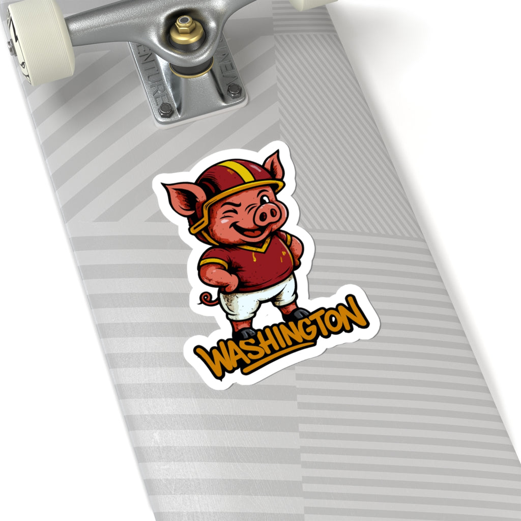 Washington Commanders Team Kiss-Cut Stickers | Team Spirit Decor, Laptop Decals, Gift for Fans, Customizable Stickers
