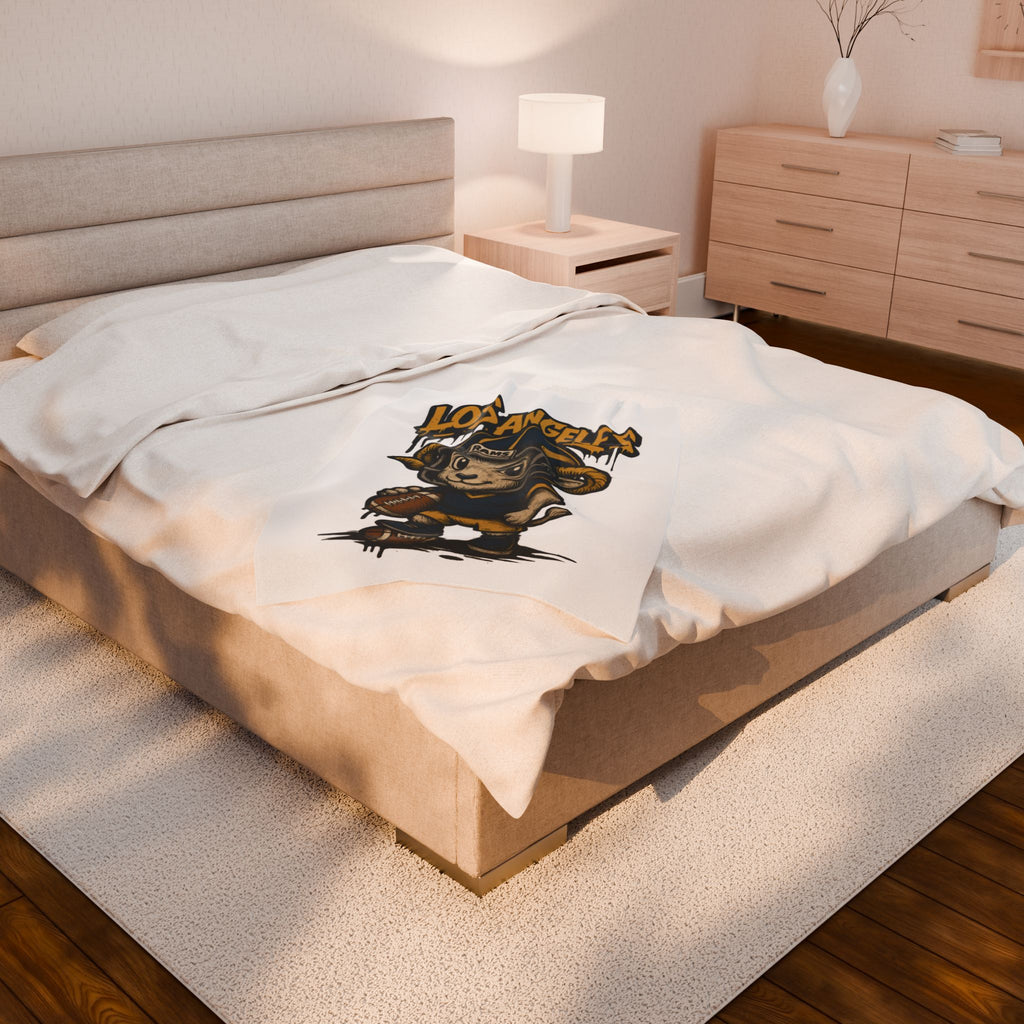 Los Angeles Rams Velveteen Blanket