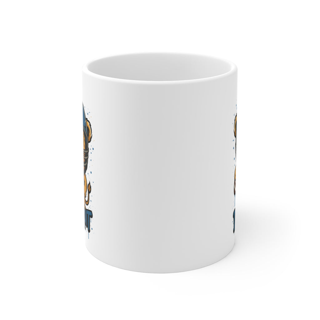 Detroit Lions Mug - 11oz Ceramic Coffee Cup for Fans