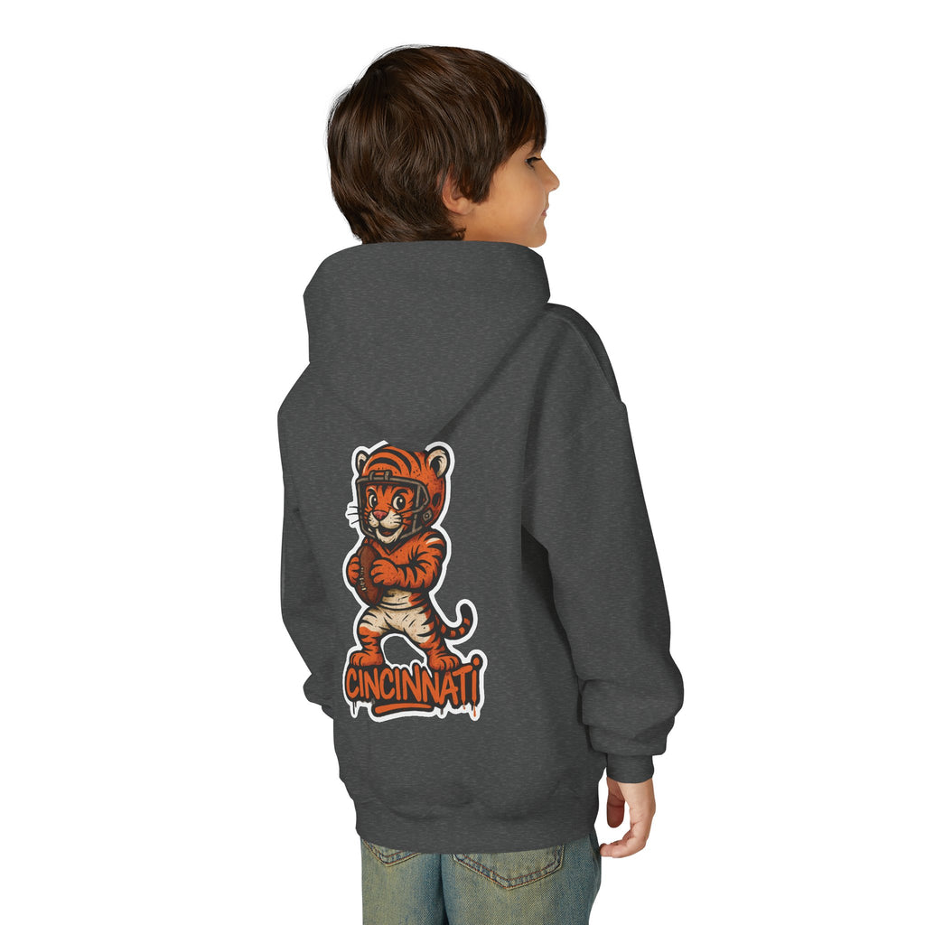 Cincinnati Bengals Kids  Sweatshirt – Baby Mascot Graffiti Hoodie