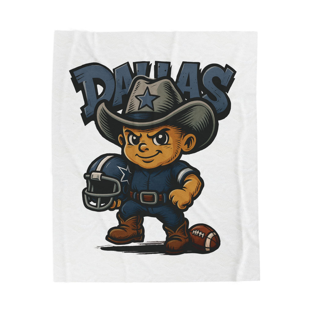 Dallas Cowboys Velveteen Blanket