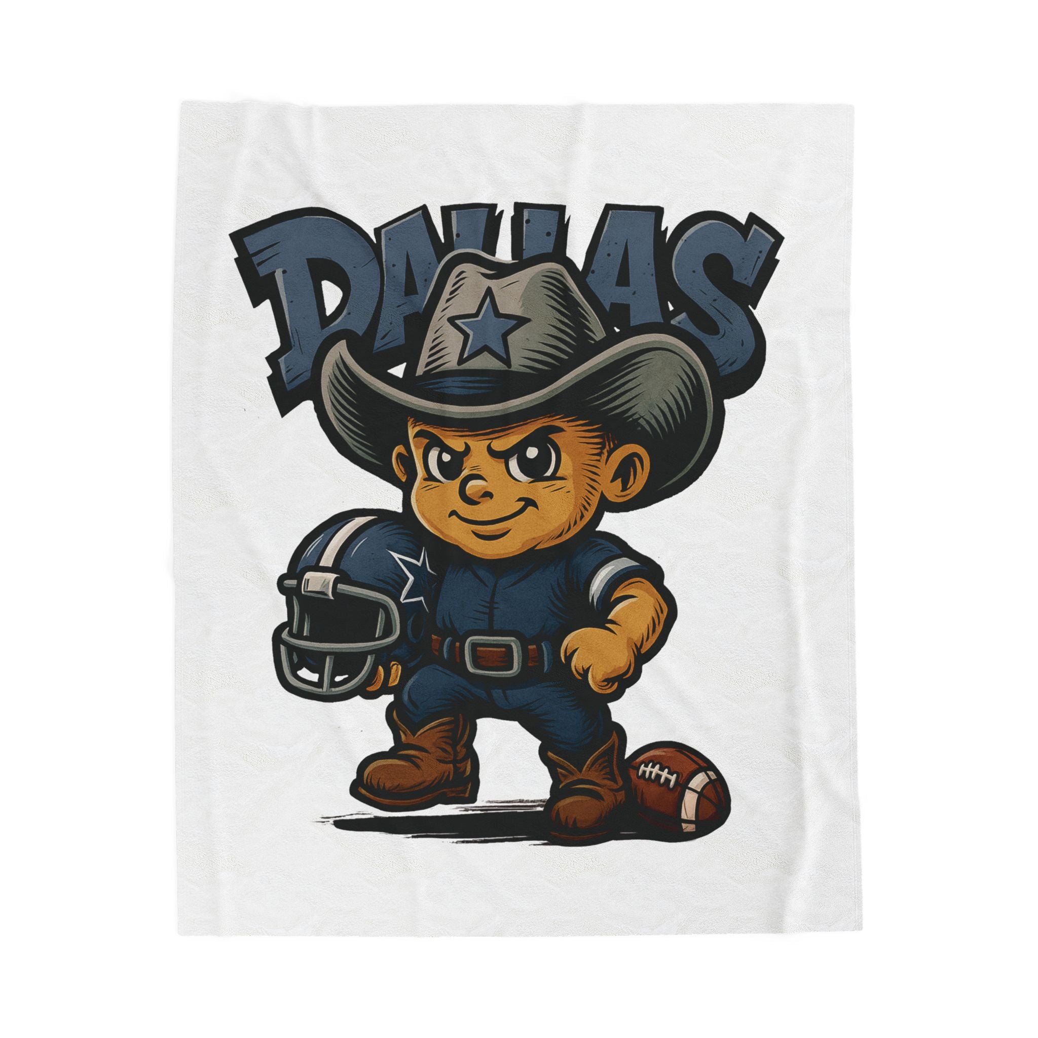 Dallas Cowboys Velveteen Blanket