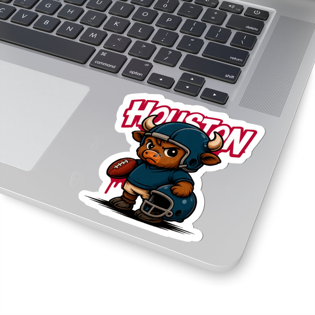 Houston Texans Sports Team Kiss-Cut Stickers | Team Spirit Decor, Laptop Decals, Gift for Fans, Customizable Stickers