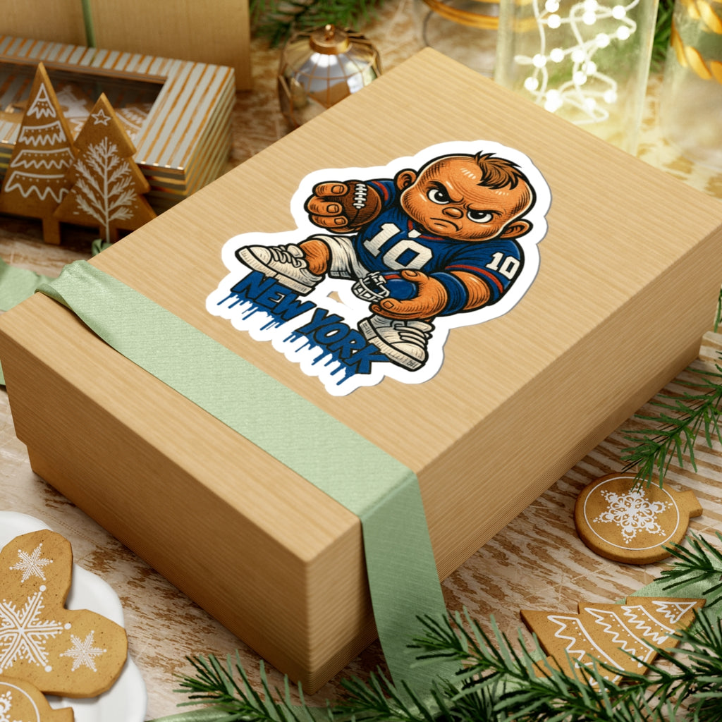 New York Giants Team Kiss-Cut Stickers | Team Spirit Decor, Laptop Decals, Gift for Fans, Customizable Stickers