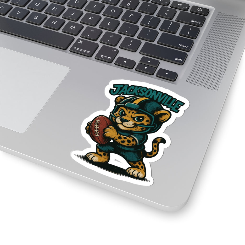 Jacksonville Jaguars Sports Team Kiss-Cut Stickers | Team Spirit Decor, Laptop Decals, Gift for Fans, Customizable Stickers