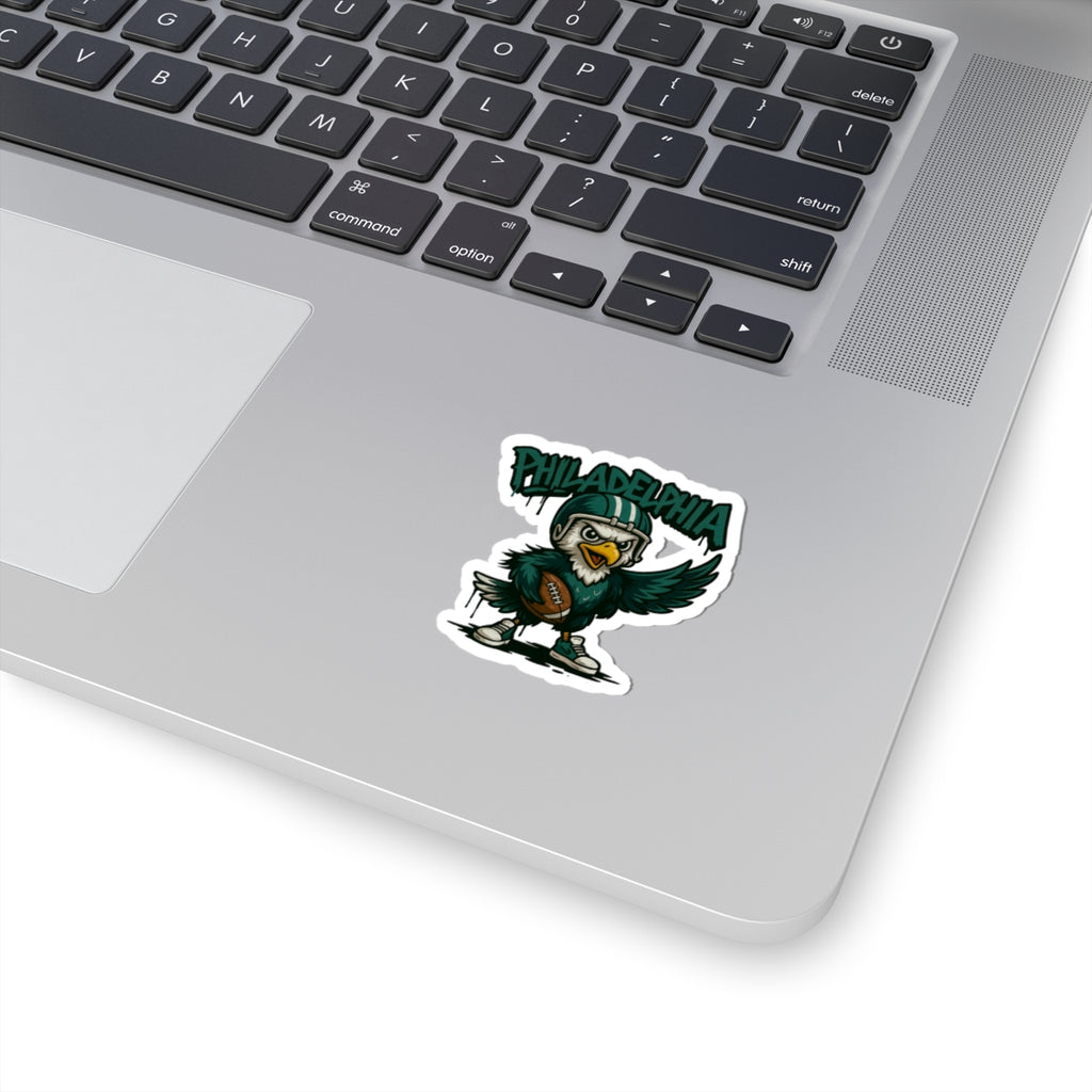 Philadelphia Eagles Team Kiss-Cut Stickers | Team Spirit Decor, Laptop Decals, Gift for Fans, Customizable Stickers
