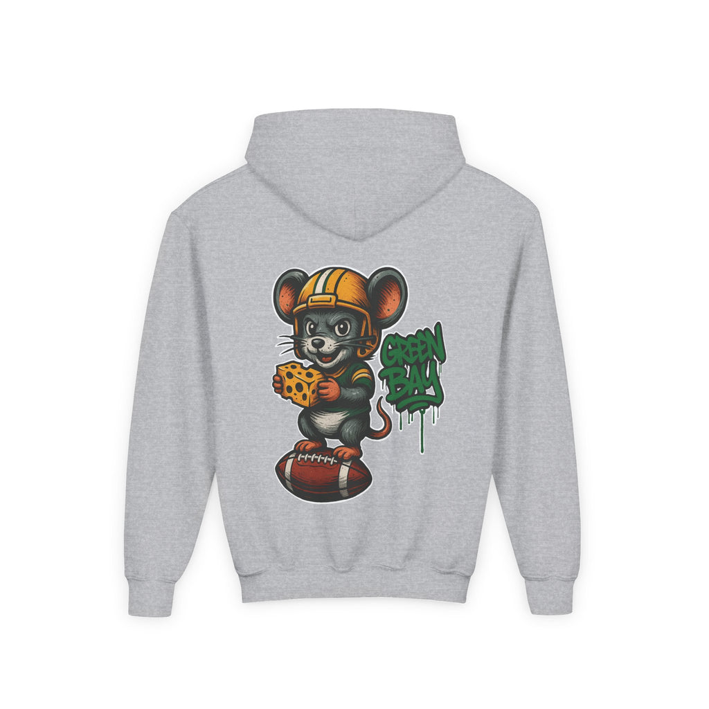 Green Bay Packers Kids Sweatshirt – Baby Mascot Graffiti Hoodie