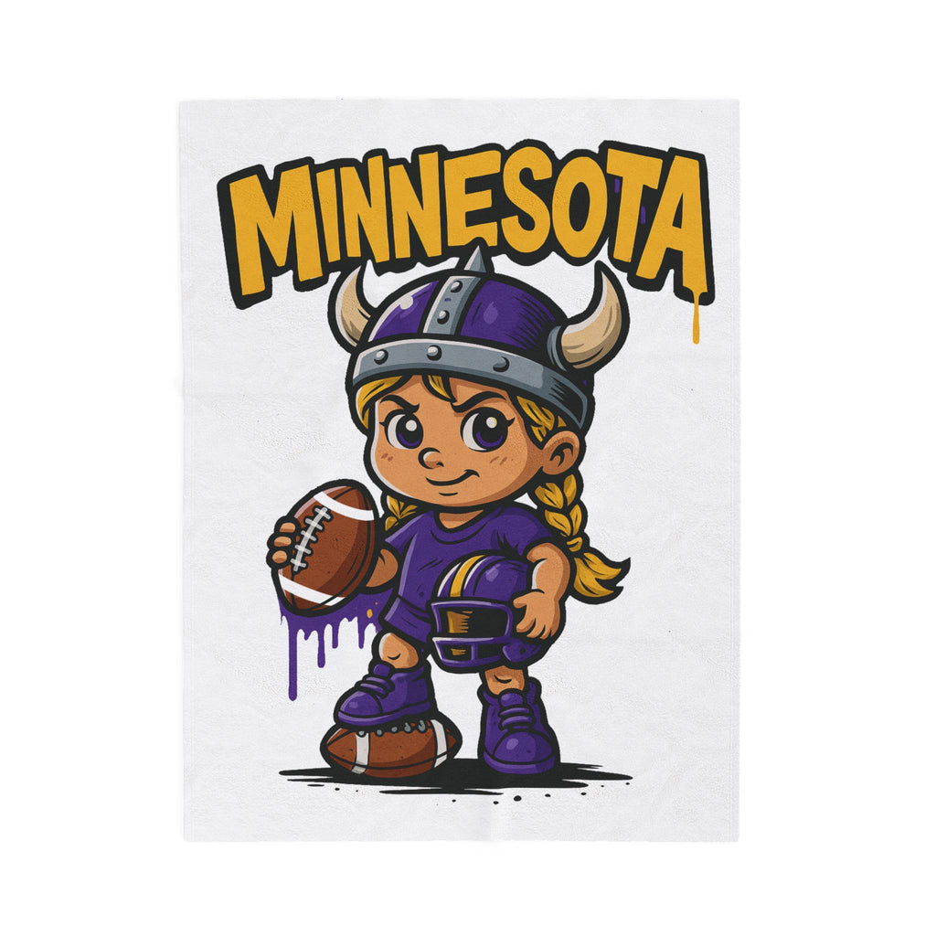 Minnesota Vikings Velveteen Blanket