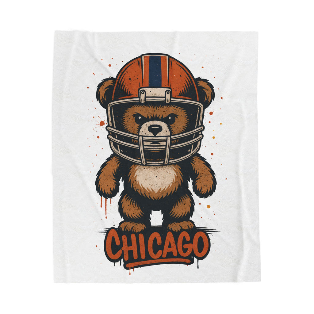 Chicago Bears Velveteen Blanket