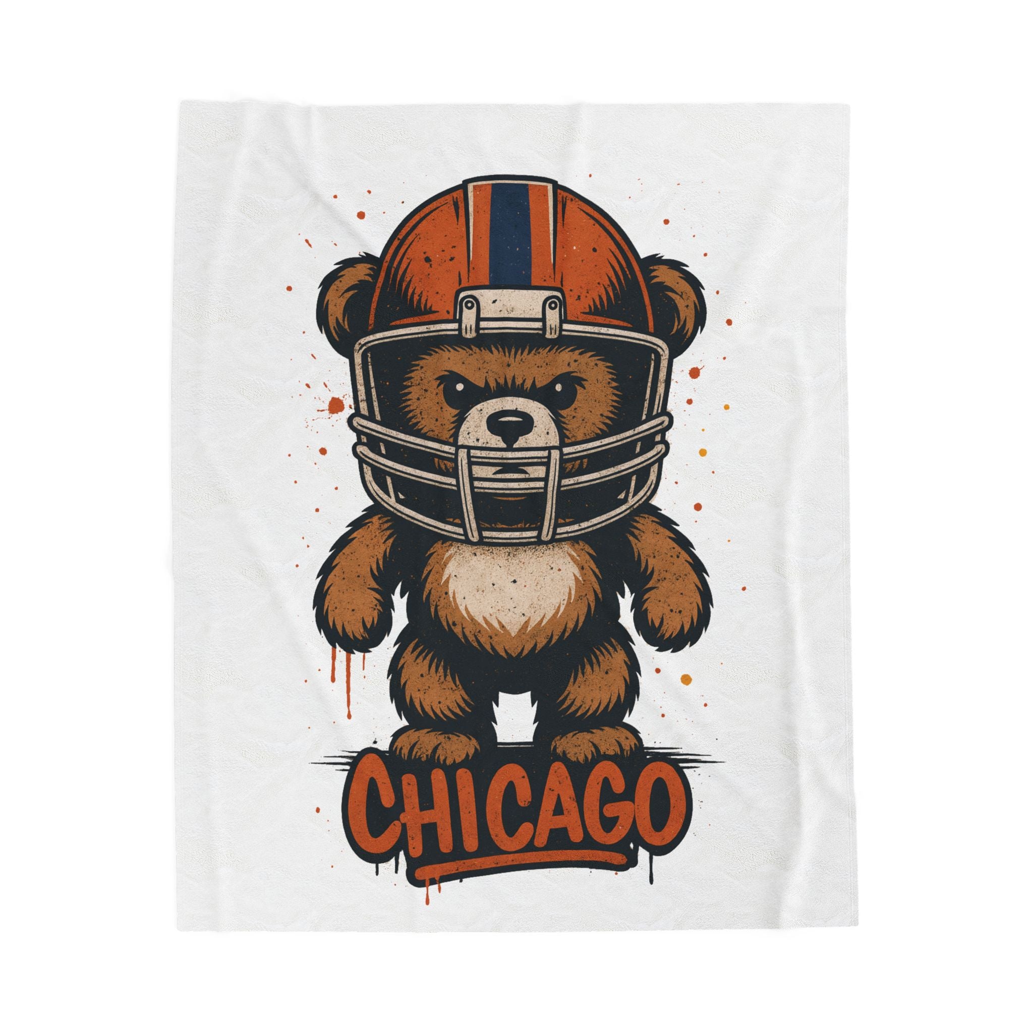 Chicago Bears Velveteen Blanket