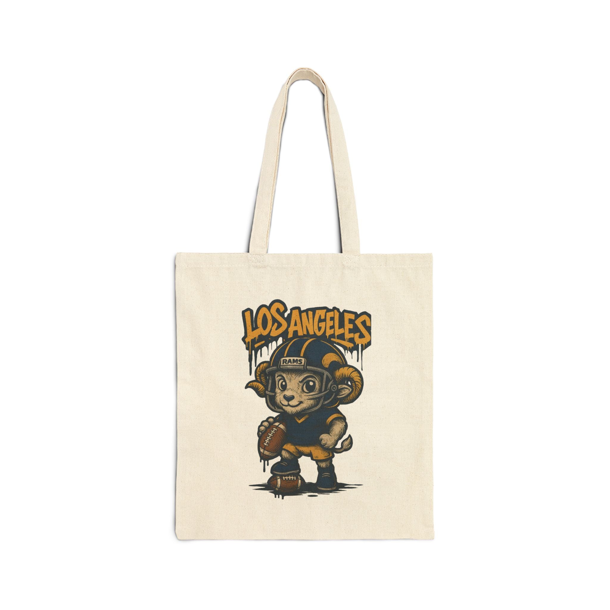 Los Angeles Rams Tote Bag — Cute Sports Canvas Tote for Fans