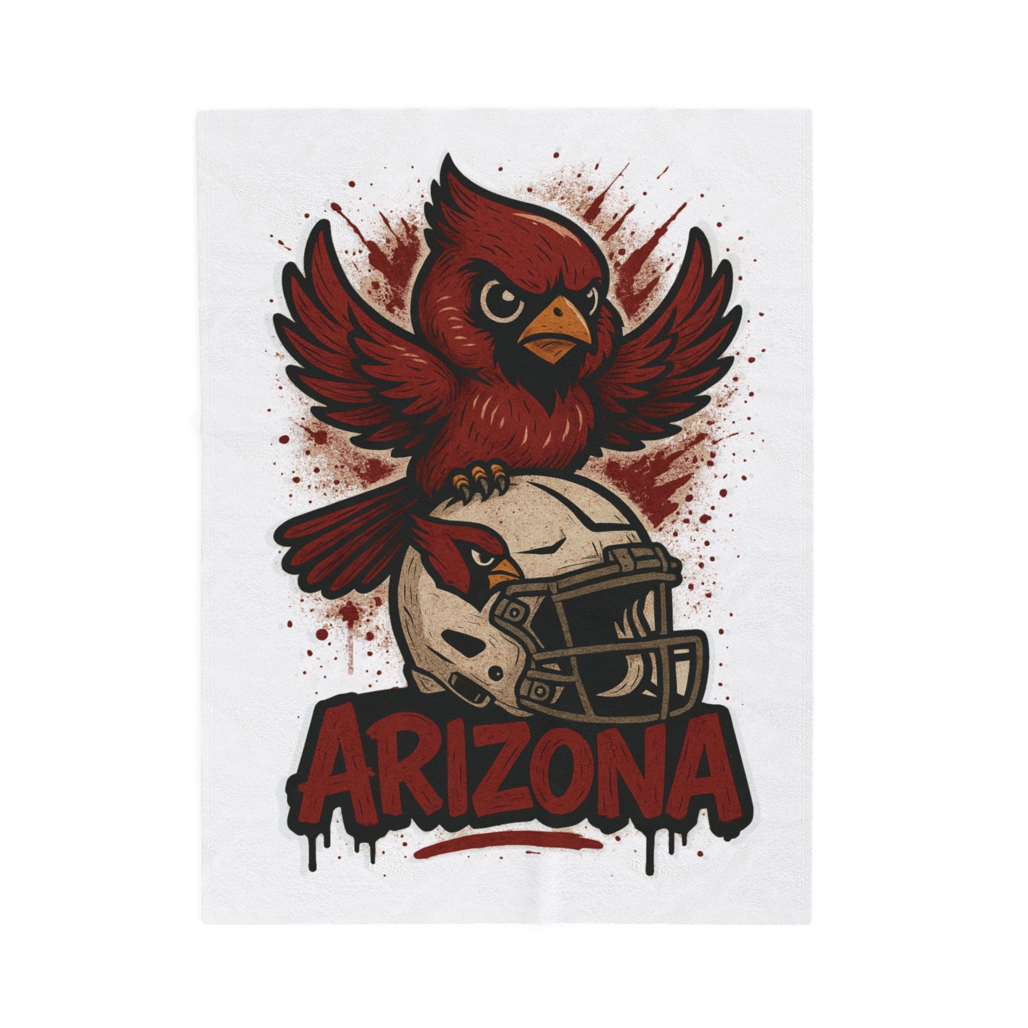 Arizona Cardinals Velveteen Blanket