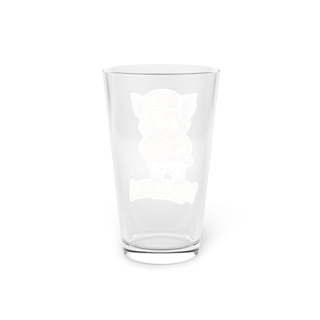 Washington Commanders Pint Glass, 16oz Beer Cup, Sports Fan Gift, Custom Drinkware, Tailgating Accessory, Party Glass