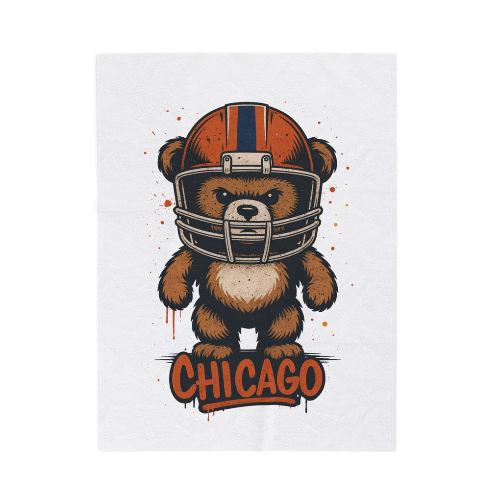 Chicago Bears Velveteen Blanket