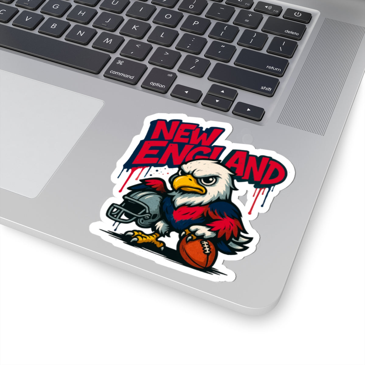 New England Patriots Sports Team Kiss-Cut Stickers | Team Spirit Decor, Laptop Decals, Gift for Fans, Customizable Stickers