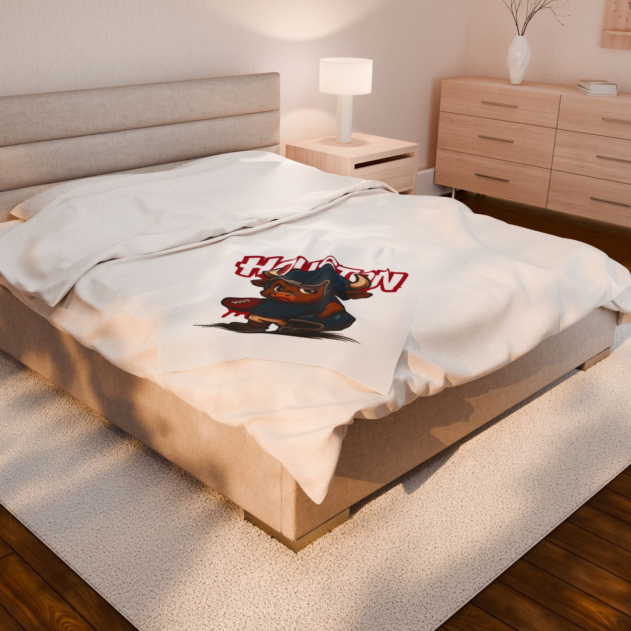 Houston Texans Velveteen Blanket