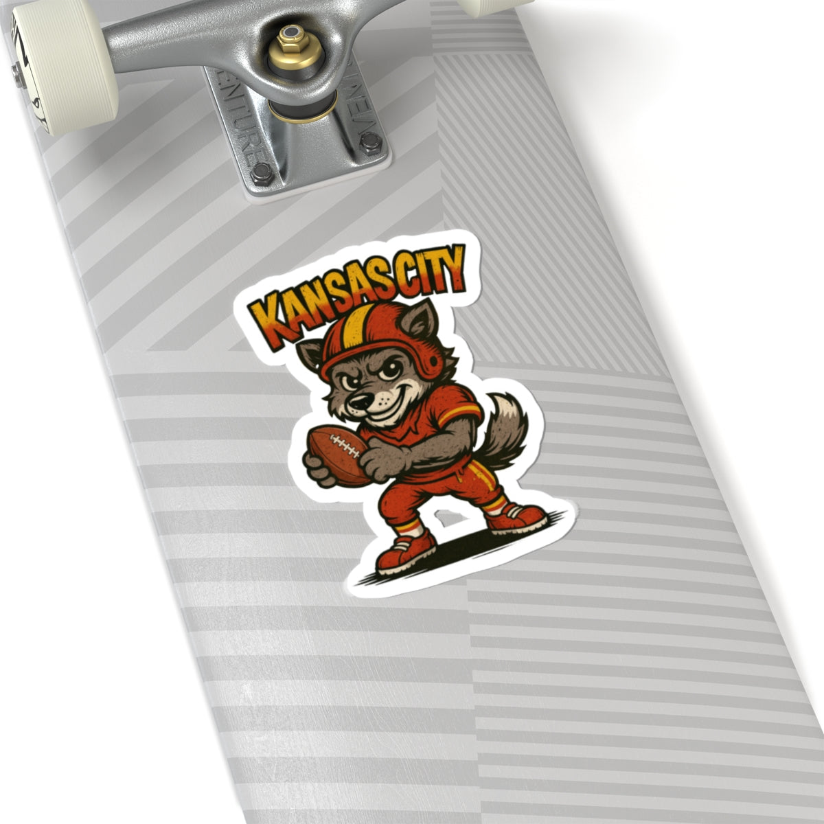 Kansas City Chiefs Sports Team Kiss-Cut Stickers | Team Spirit Decor, Laptop Decals, Gift for Fans, Customizable Stickers