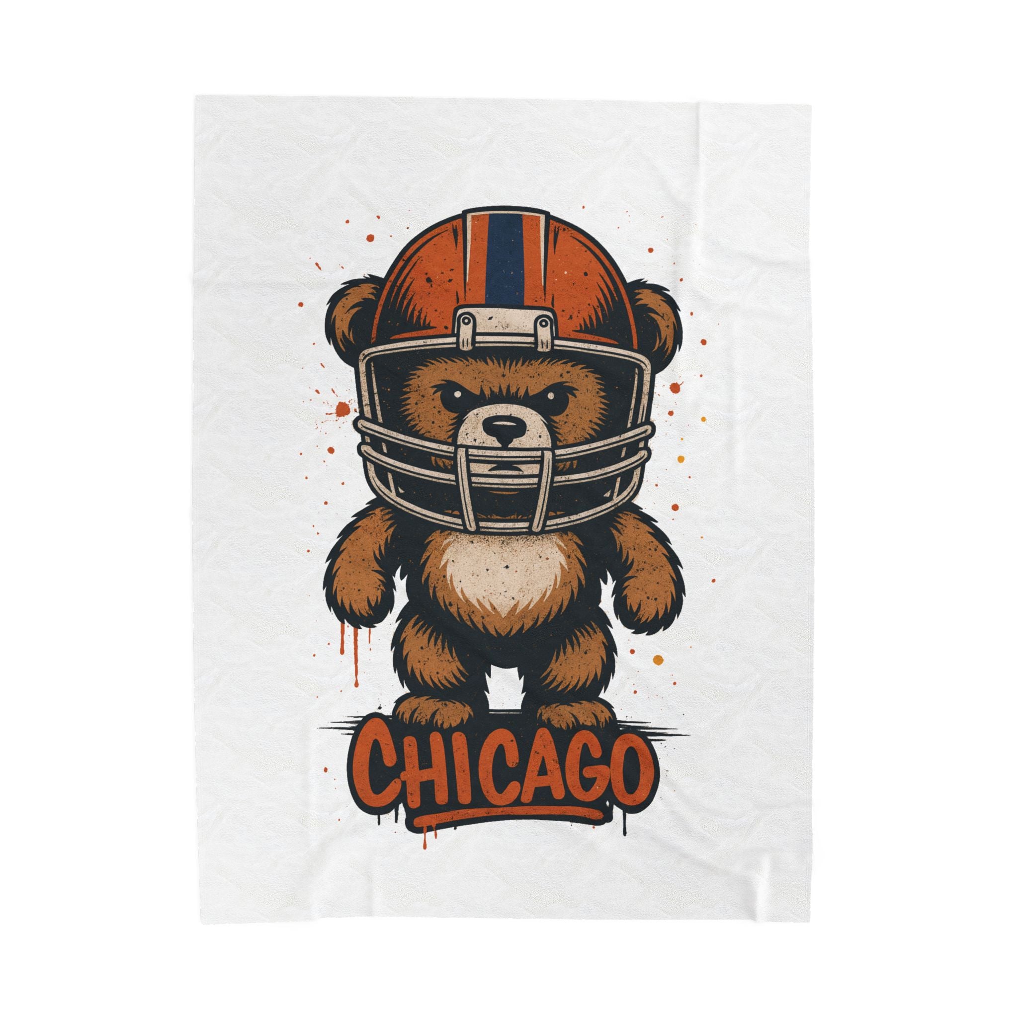 Chicago Bears Velveteen Blanket
