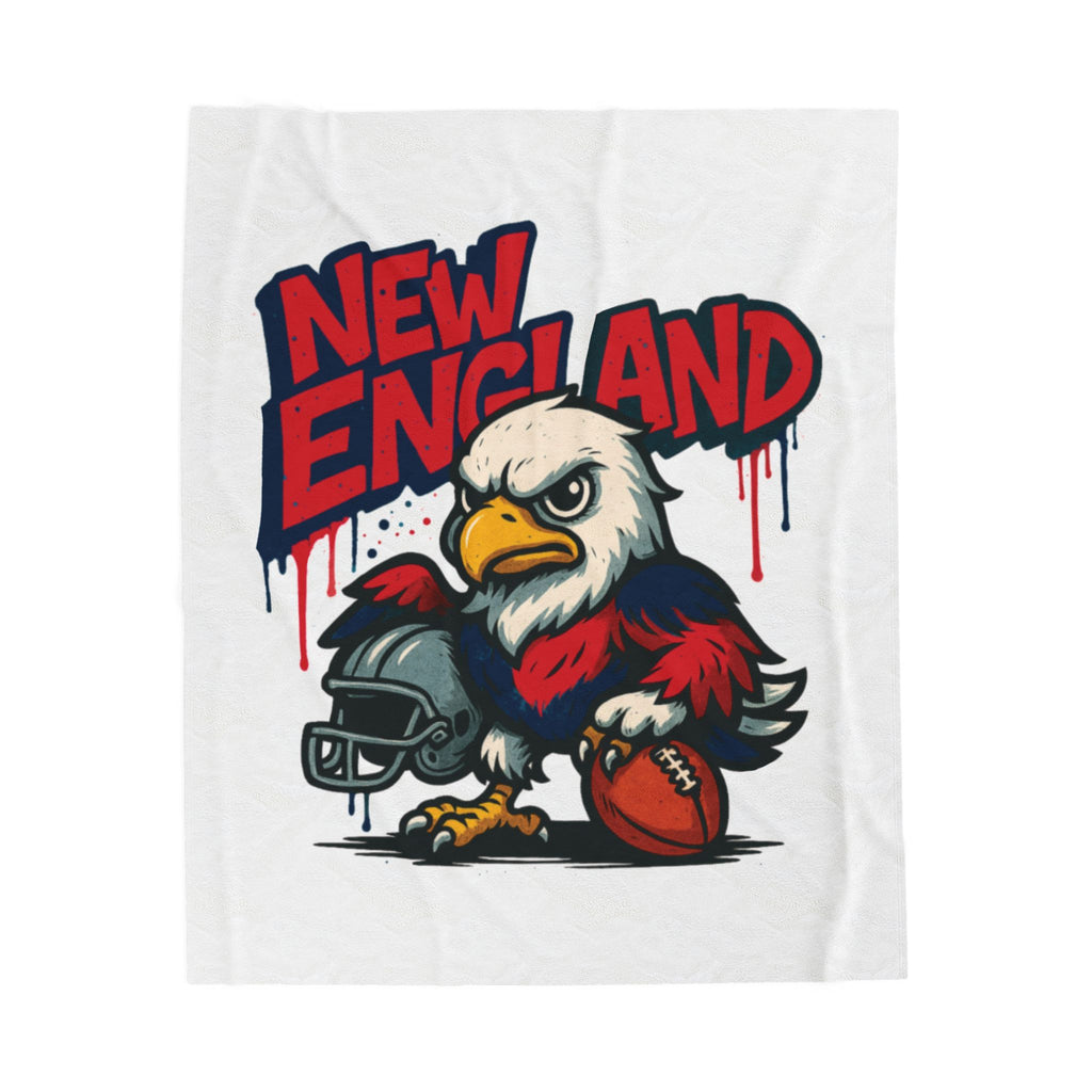 New England Patriots Velveteen Blanket