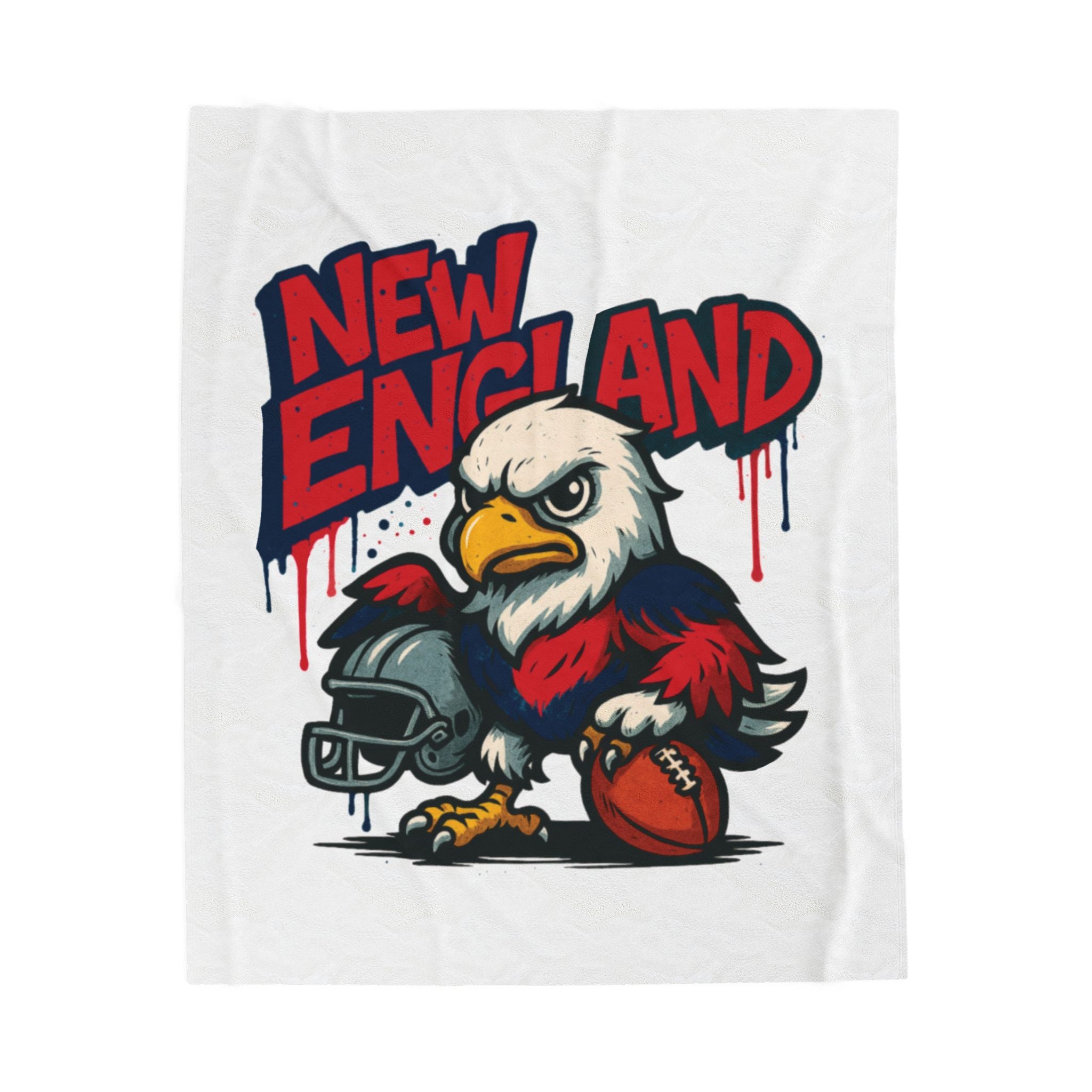 New England Patriots Velveteen Blanket