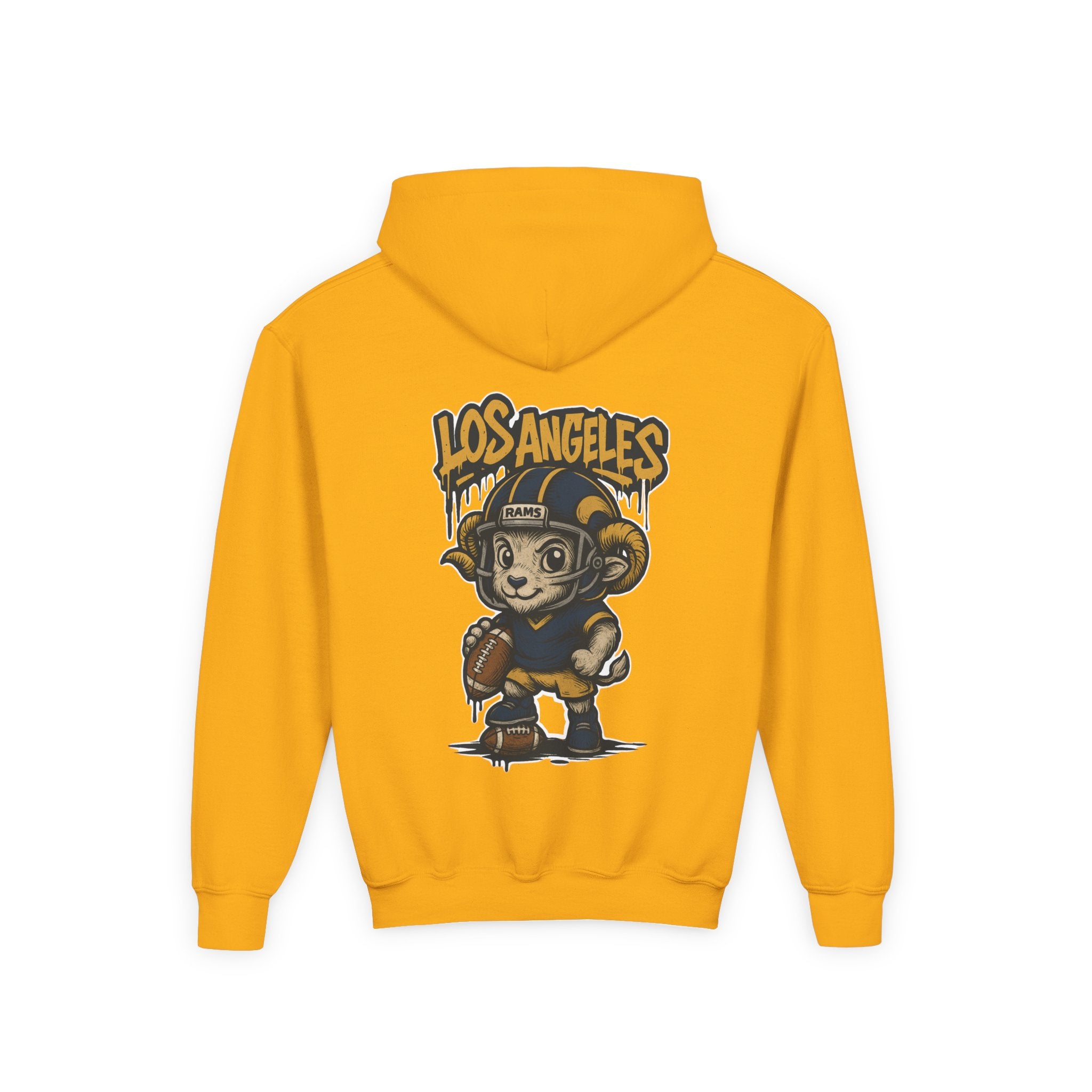Los Angeles Rams Kids Sweatshirt – Baby Mascot Graffiti Hoodie