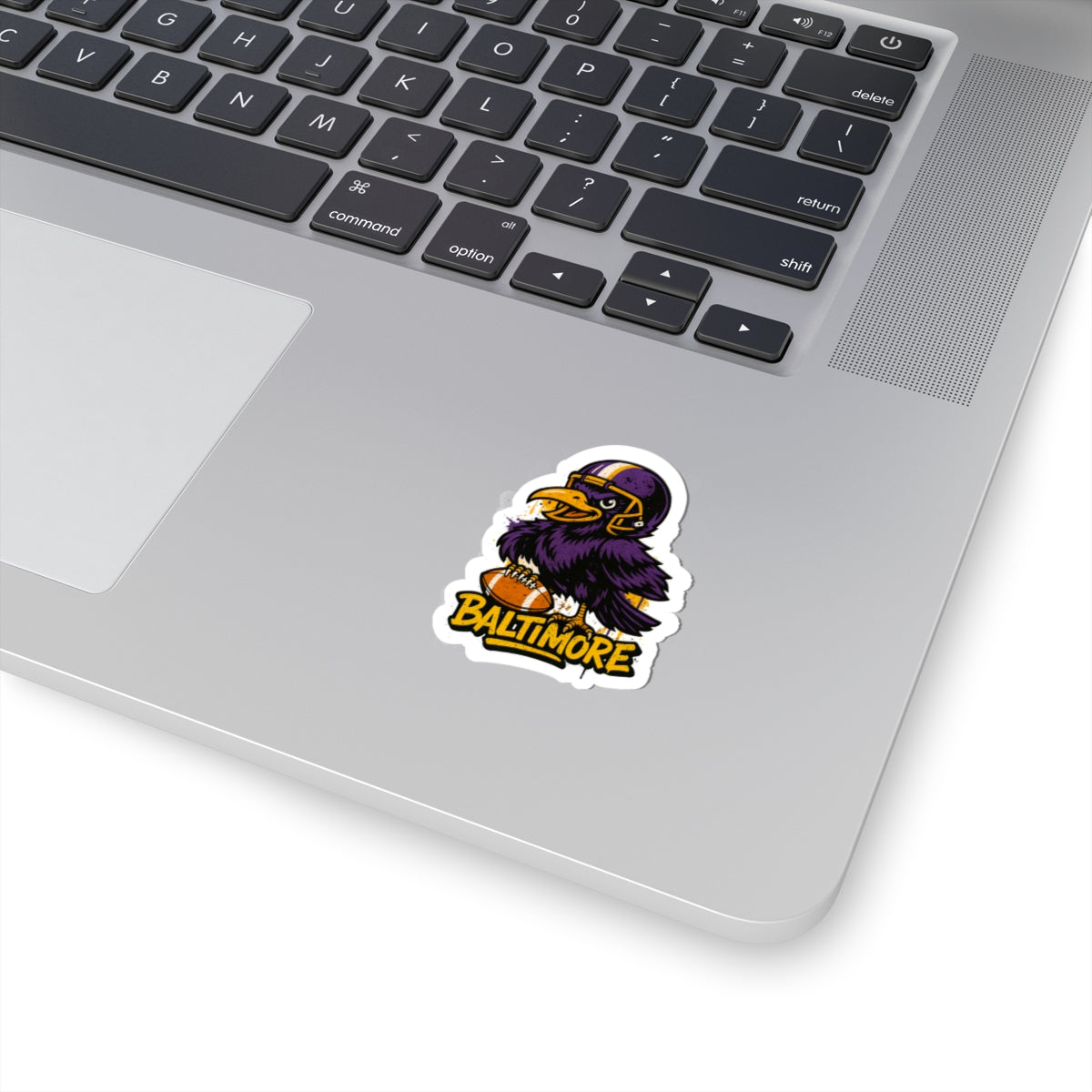 Ravens Kiss-Cut Stickers | Team Spirit Decor, Laptop Decals, Gift for Fans, Customizable Stickers