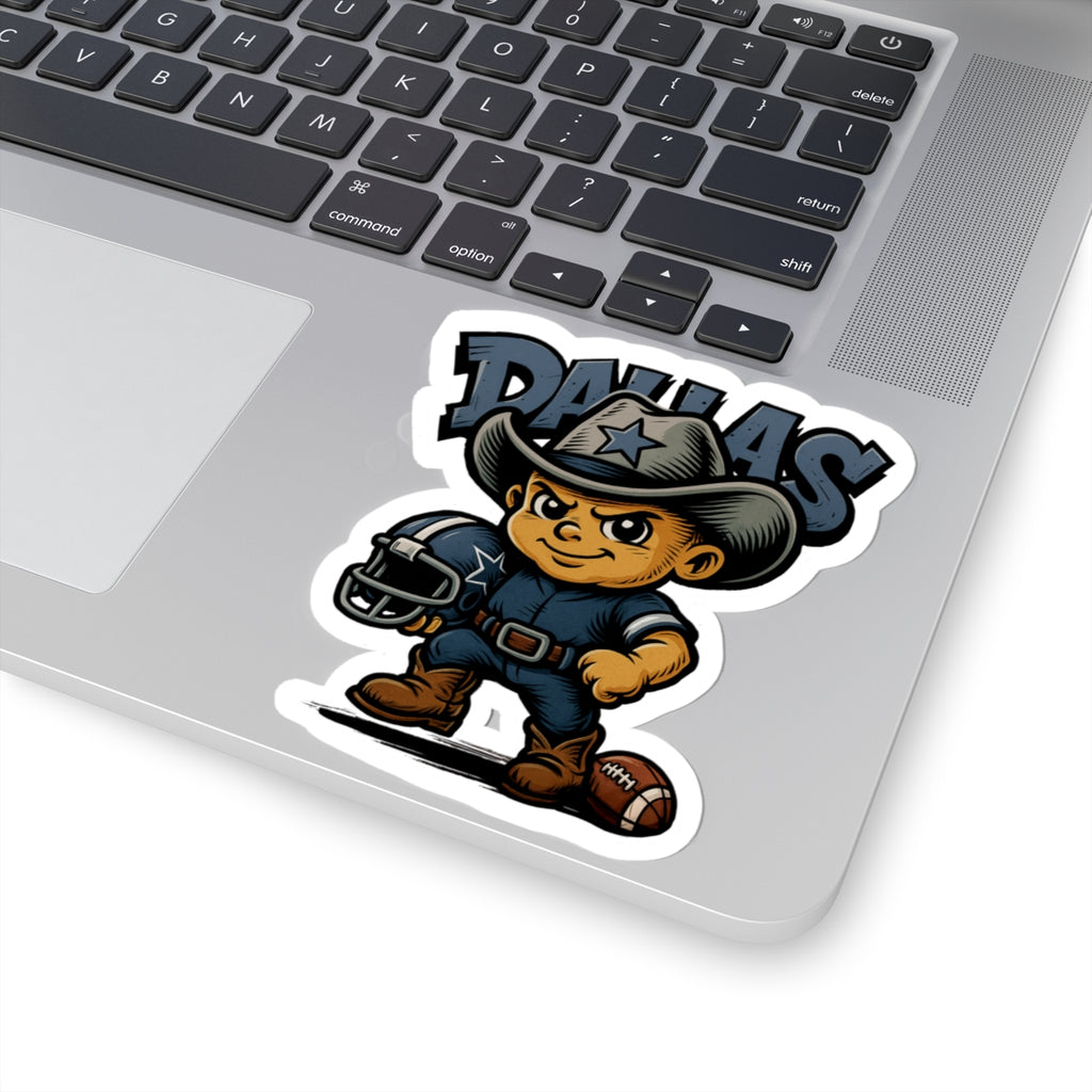 Dallas Cowboys Sports Team Kiss-Cut Stickers | Team Spirit Decor, Laptop Decals, Gift for Fans, Customizable Stickers