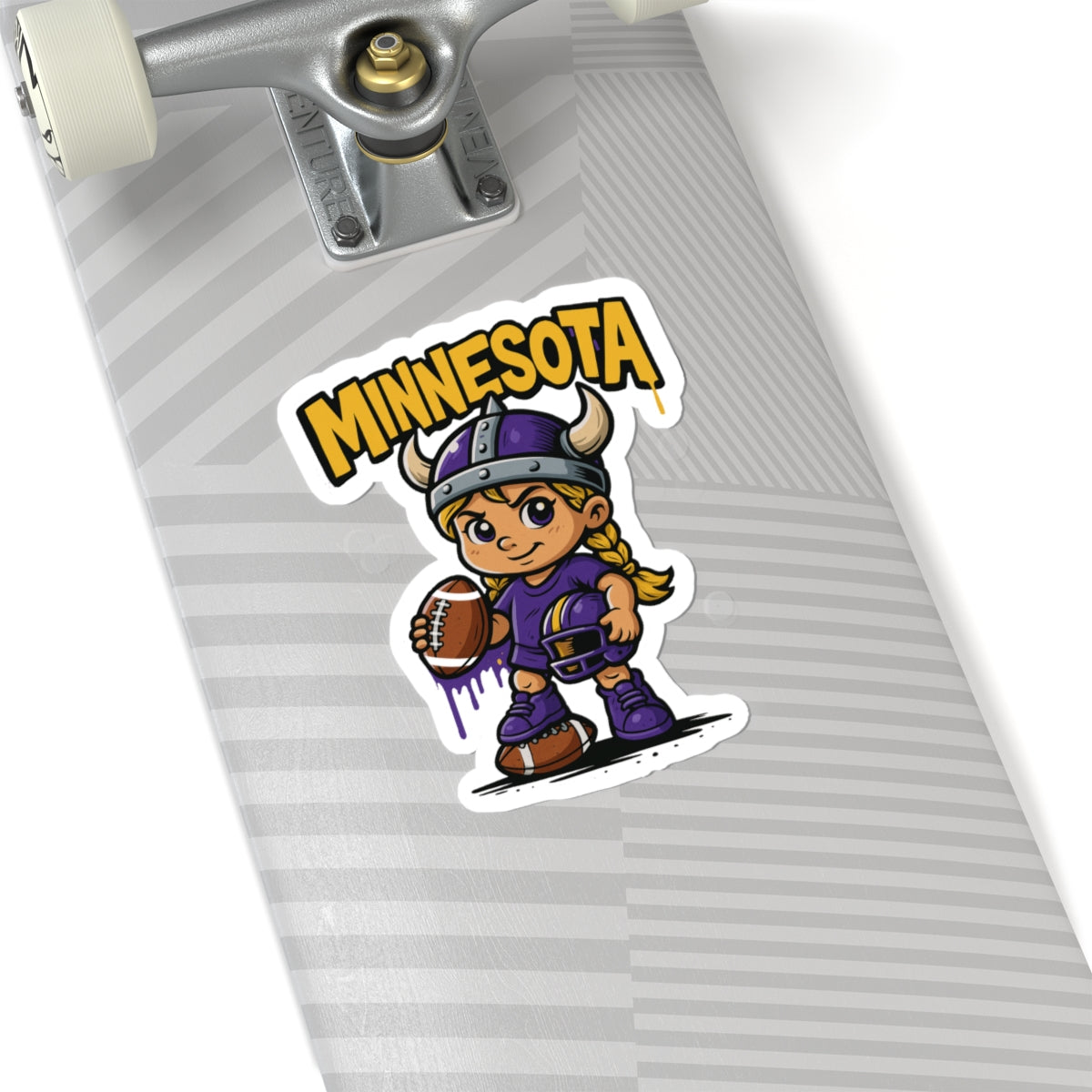 Minnesota Vikings Team Kiss-Cut Stickers | Team Spirit Decor, Laptop Decals, Gift for Fans, Customizable Stickers