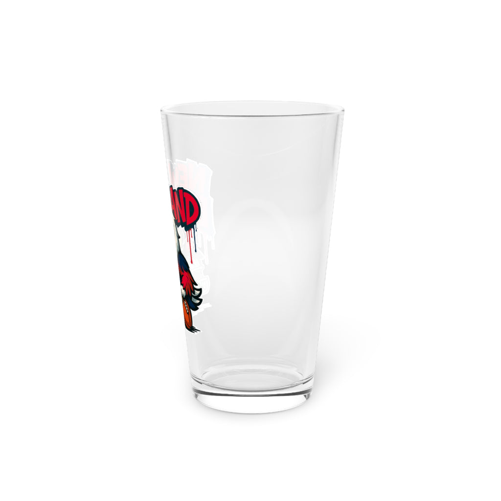 New England Pint Glass, 16oz Beer Cup, Sports Fan Gift, Custom Drinkware, Tailgating Accessory, Party Glass