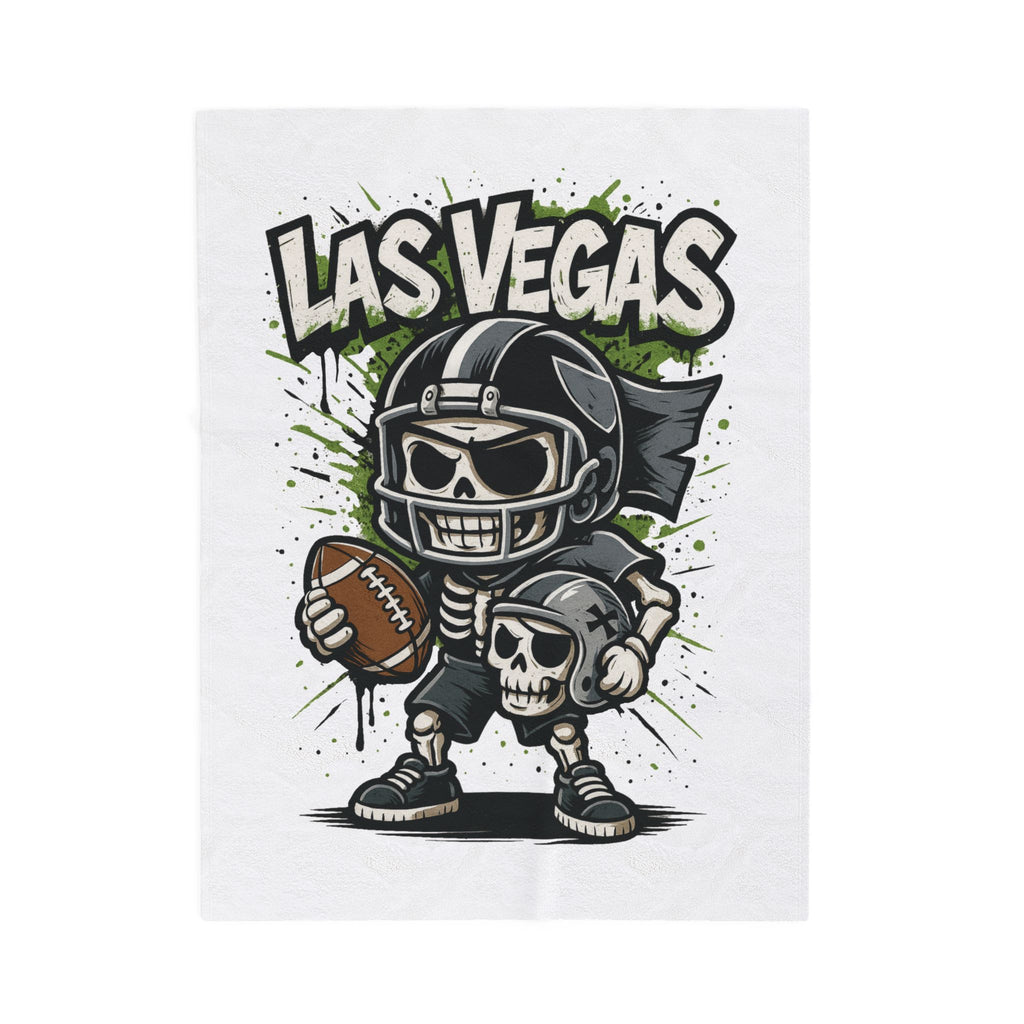 Las Vegas Raiders Velveteen Blanket