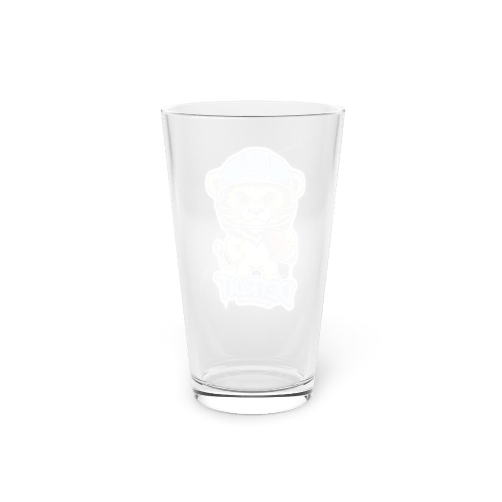 Detroit Lions Pint Glass, 16oz Beer Cup, Sports Fan Gift, Custom Drinkware, Tailgating Accessory, Party Glass
