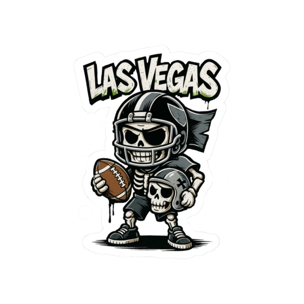 Las Vegas Raiders Sports Team Kiss-Cut Stickers | Team Spirit Decor, Laptop Decals, Gift for Fans, Customizable Stickers