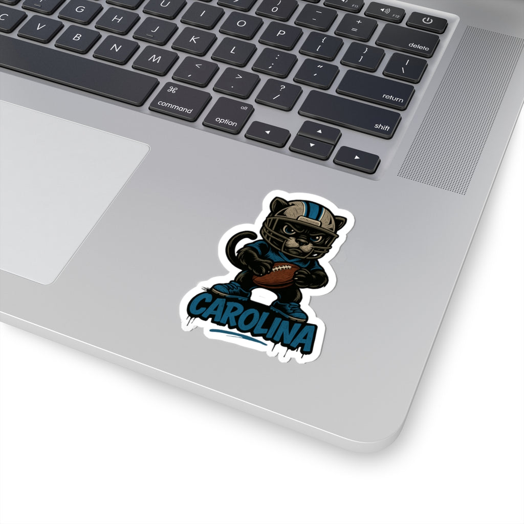 North Carolina Panthers Team Kiss-Cut Stickers | Team Spirit Decor, Laptop Decals, Gift for Fans, Customizable Stickers