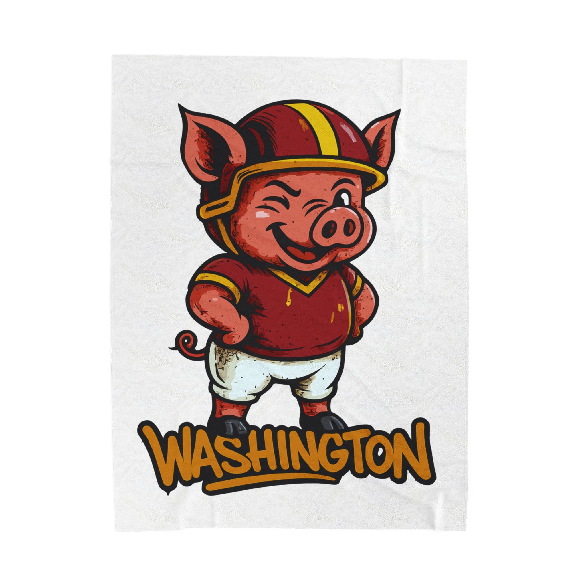 Washington Commanders Velveteen Blanket