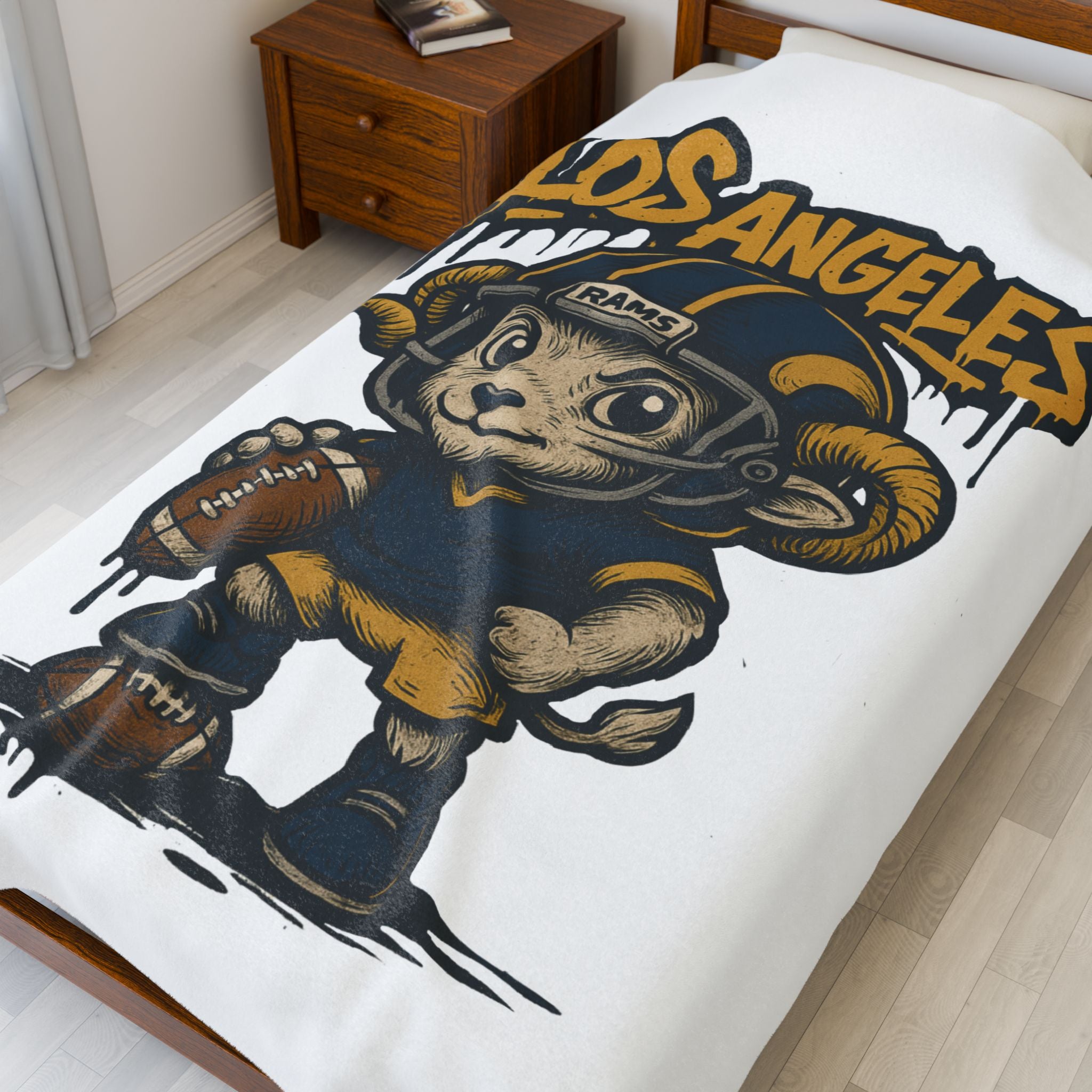 Los Angeles Rams Velveteen Blanket