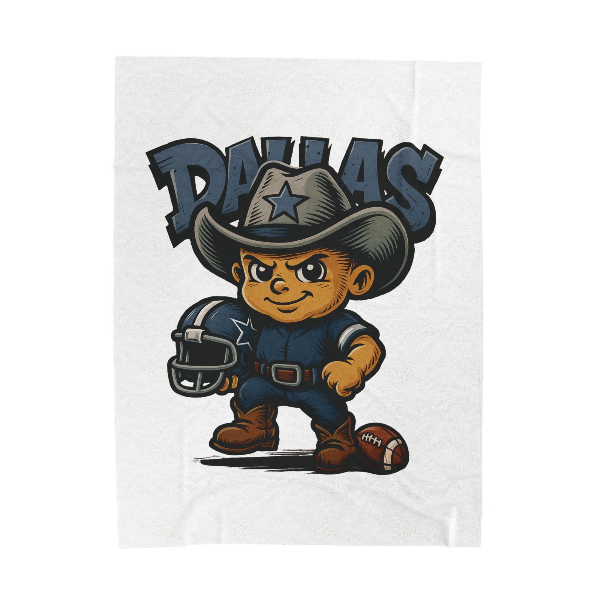 Dallas Cowboys Velveteen Blanket