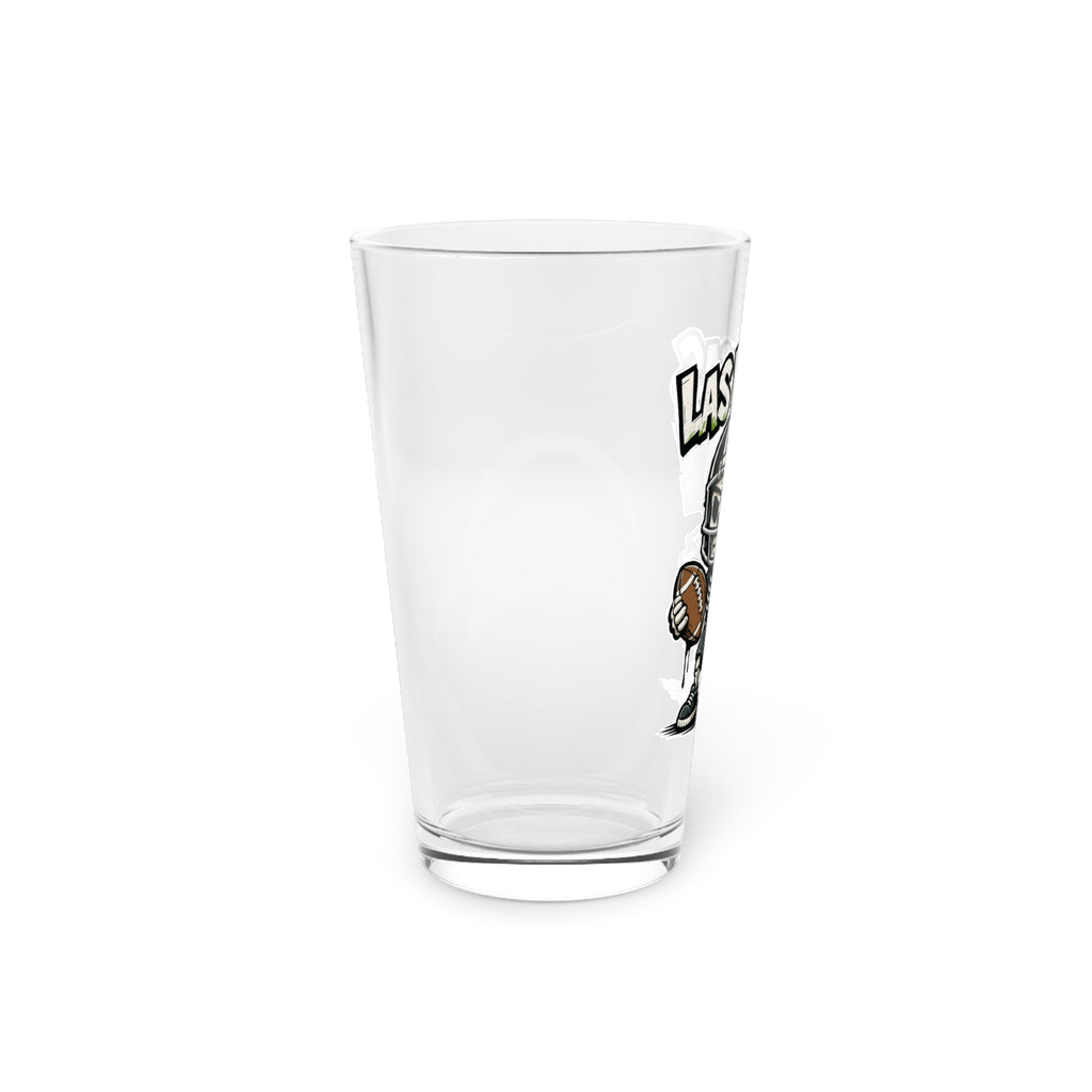 Las Vegas Raiders Pint Glass, 16oz Beer Cup, Sports Fan Gift, Custom Drinkware, Tailgating Accessory, Party Glass